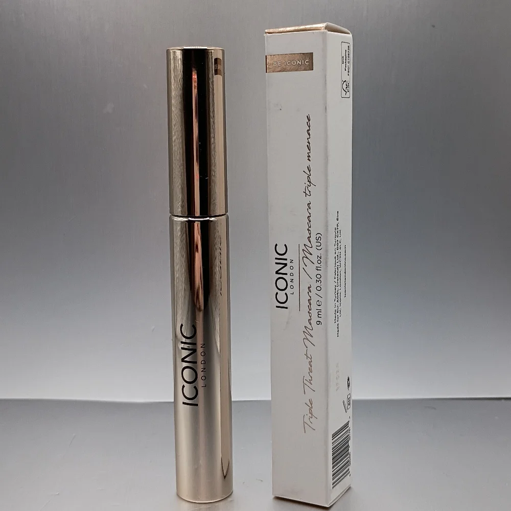 5 For $25 Item🌸 Iconic London Triple Threat Mascara shade BLACK - Picture 1 of 3